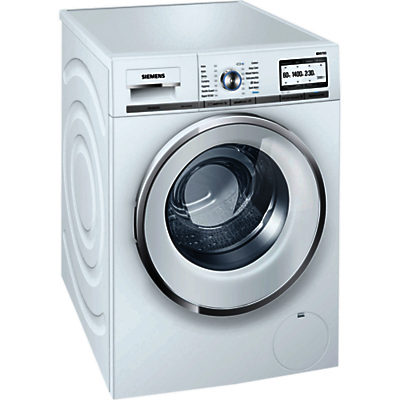 Siemens iQ700 WM14Y792GB Freestanding Washing Machine, 9kg Load, A+++ Energy Rating, 1400rpm Spin Speed, White